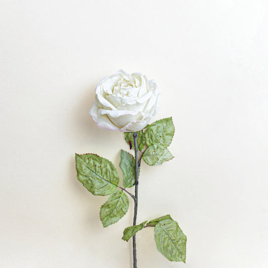 义乌苏荣花业 Faux Rose Stem|White