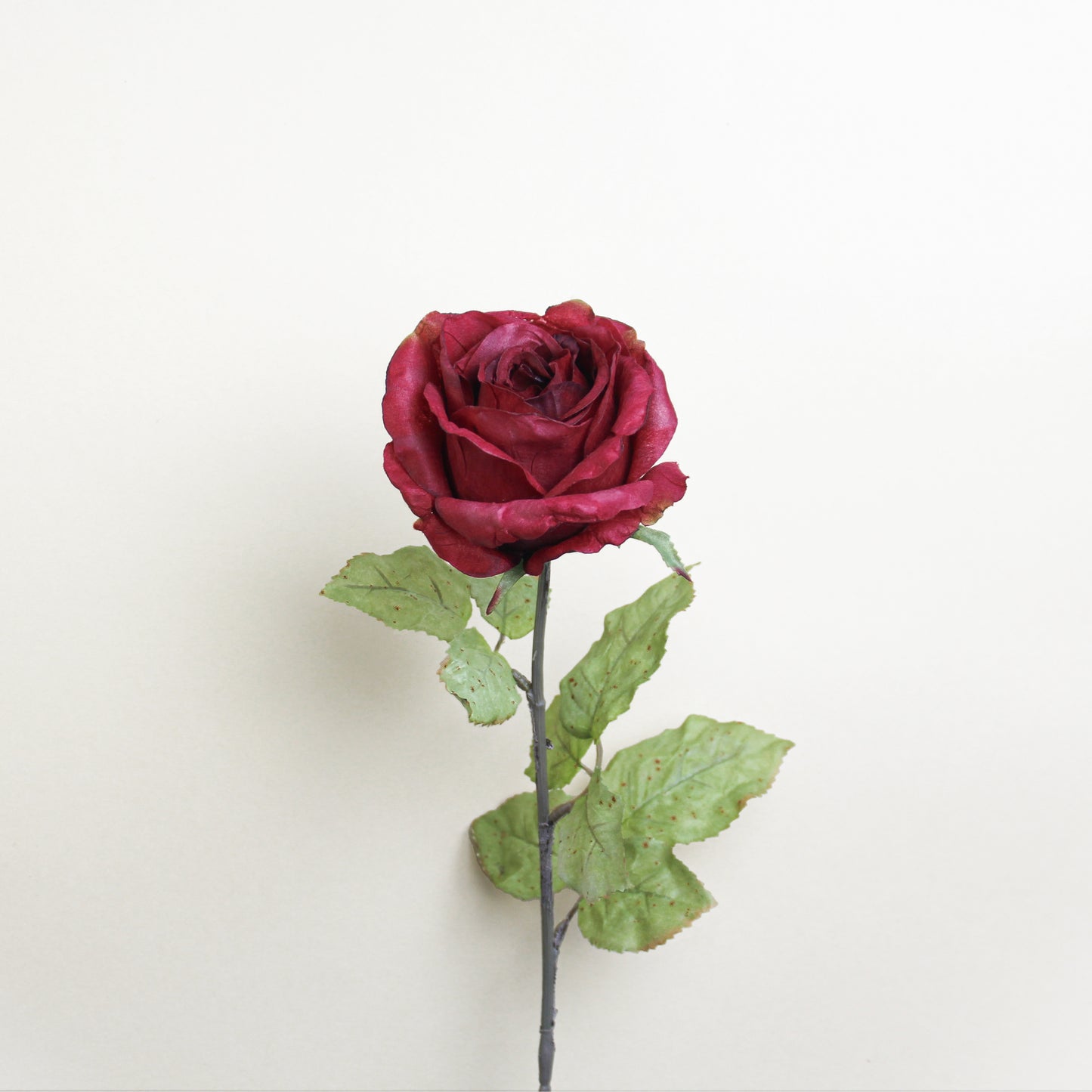 义乌苏荣花业 Faux Rose Stem|Red