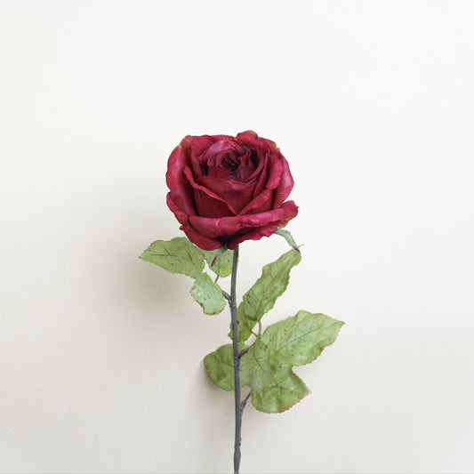 义乌苏荣花业 Faux Rose Stem|Red