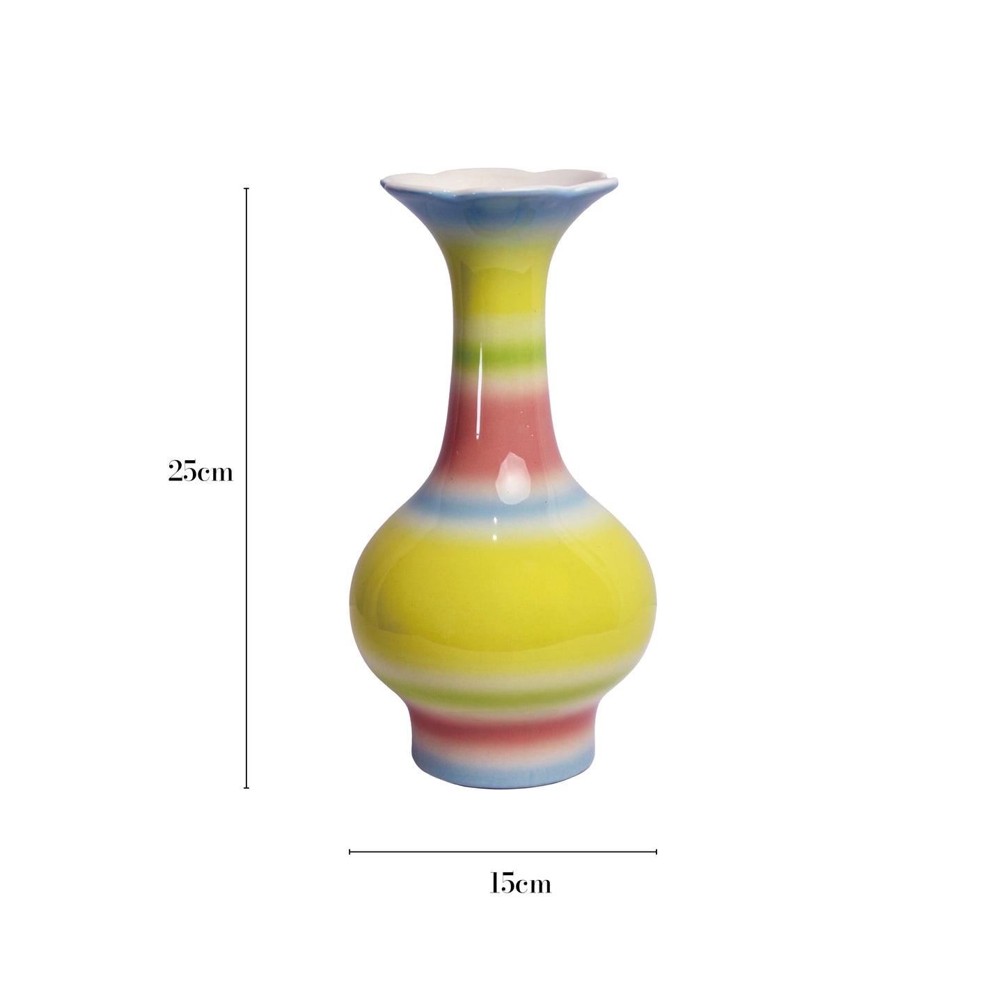 TheRoom此间 "Hourglass" Vintage Porcelain Vase