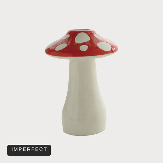 LoKation Mushroom Ceramic Vase — Imperfect