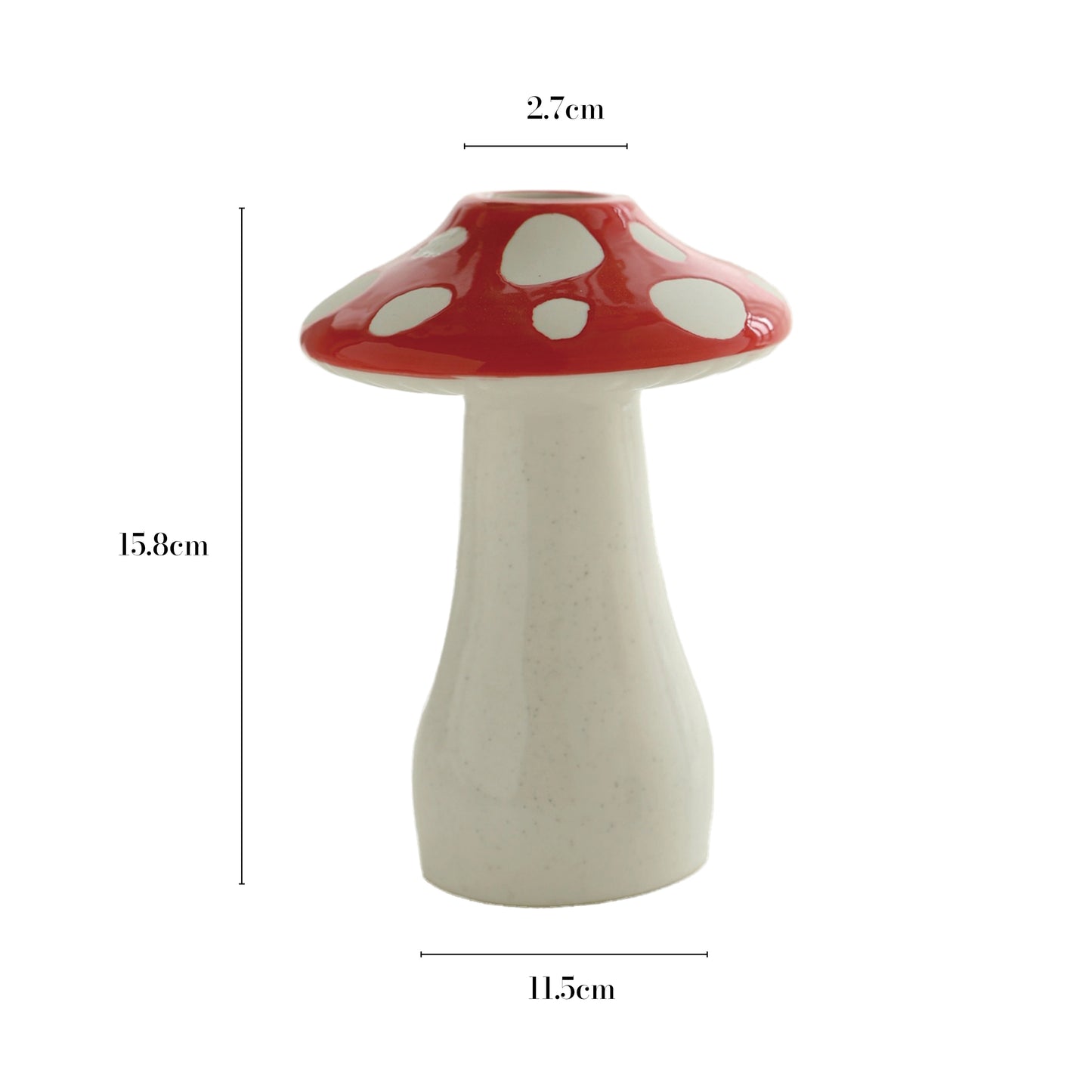 MUSe Garden Mushroom Ceramic Vase