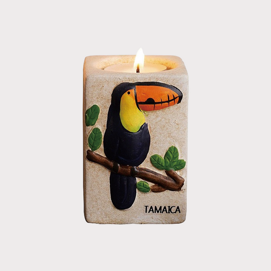 森林熊家居 Tropical Toucan Candle Holder