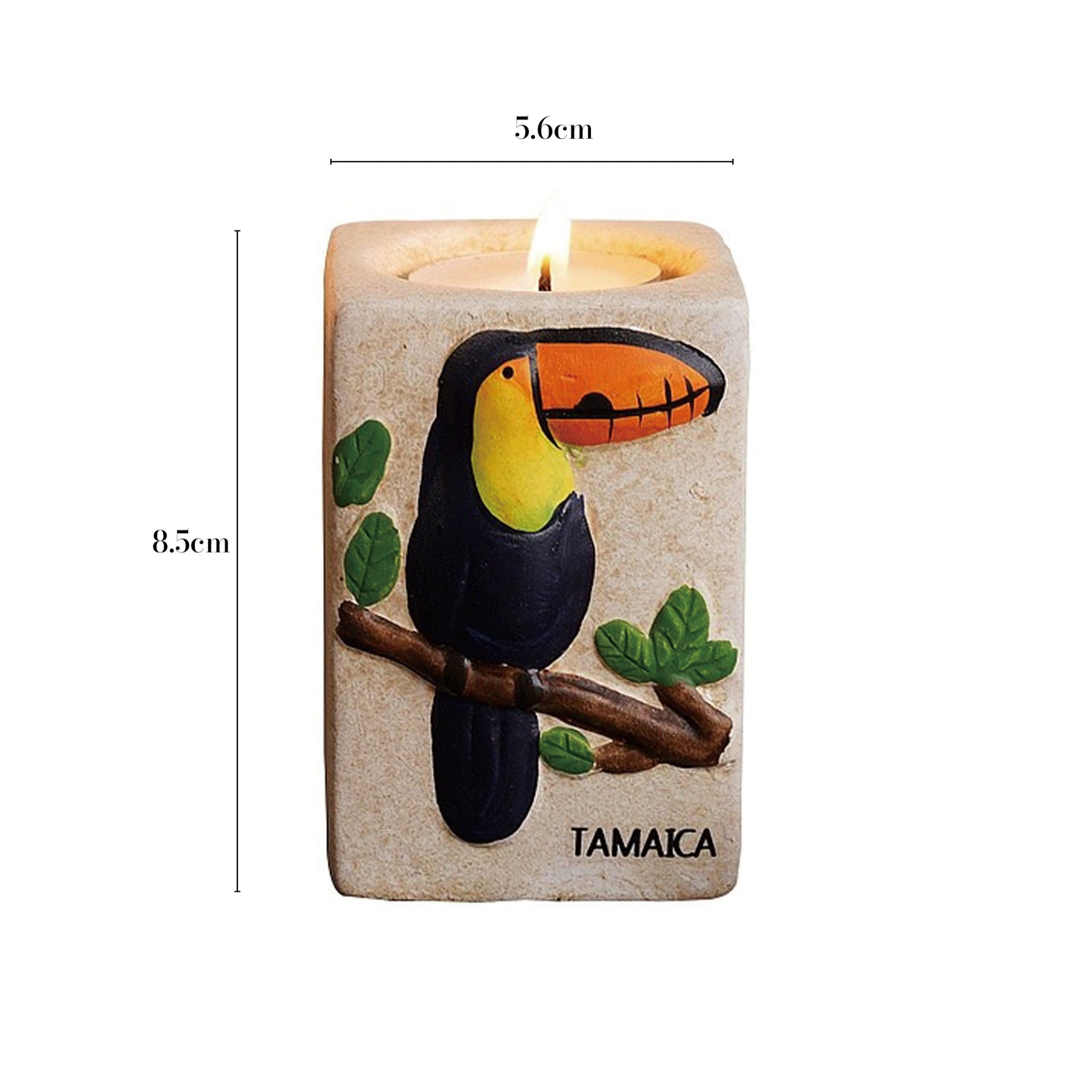 森林熊家居 Tropical Toucan Candle Holder