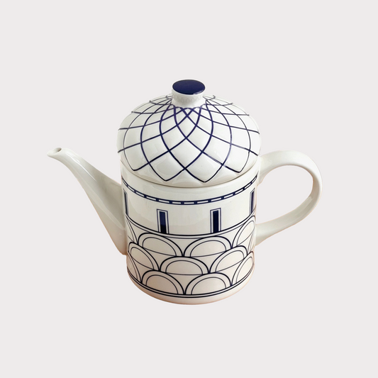 陶气的梁姑娘 Turkish Castle Porcelain Teapot
