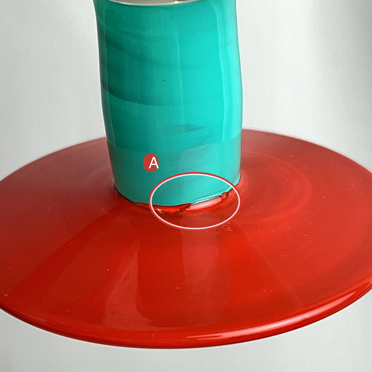 LoKation Mousey Merlot Glass Cup — Imperfect