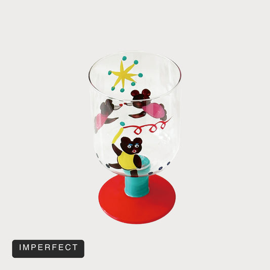 LoKation Mousey Merlot Glass Cup — Imperfect